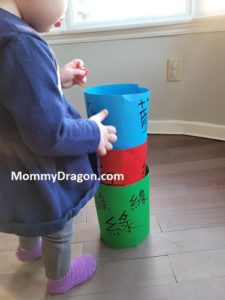 2 Fun Chinese Sorting Activities for Toddlers