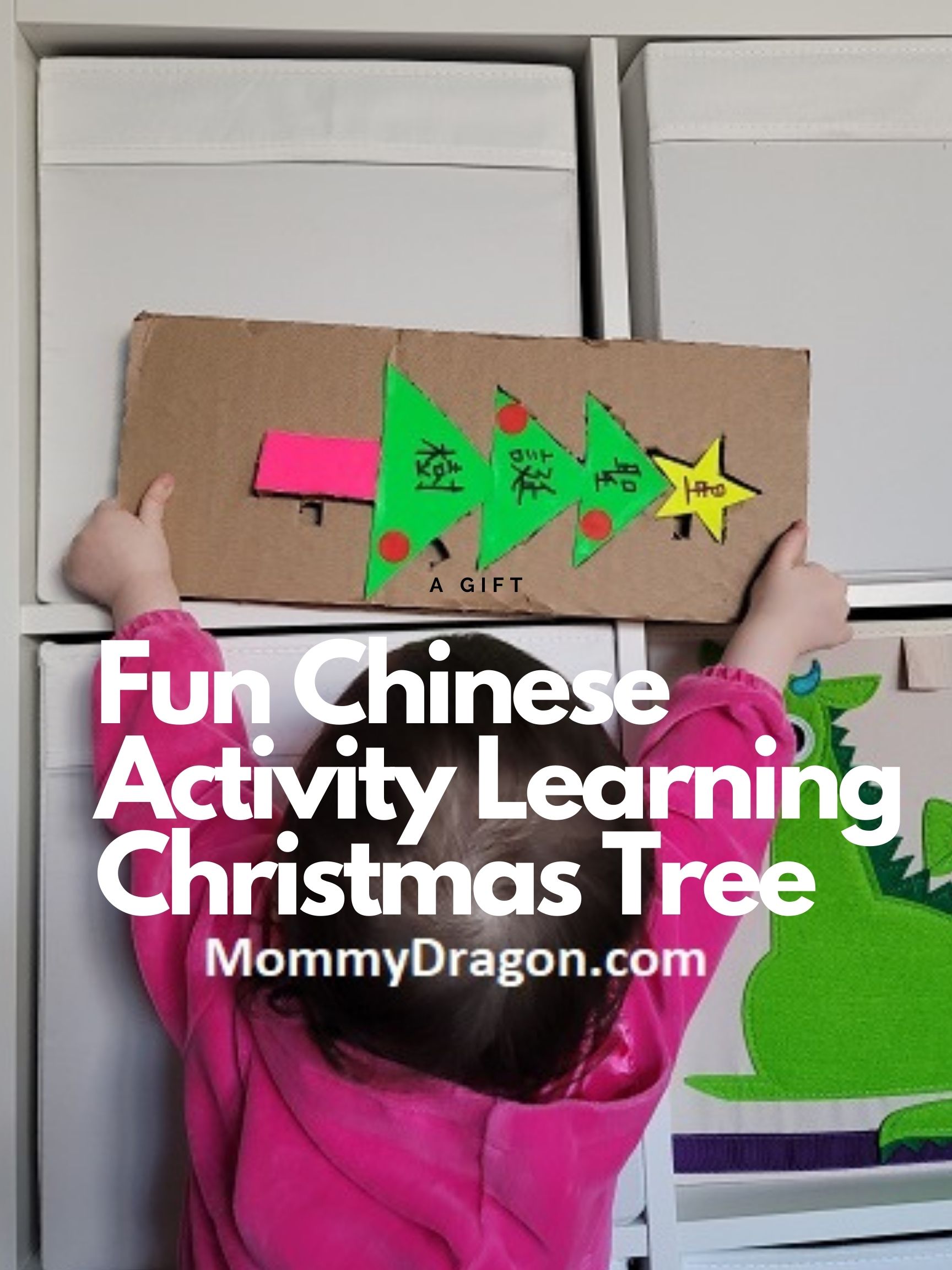 Fun Chinese Activity Learning Christmas Tree