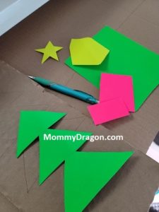 Fun Chinese Activity Learning Christmas Tree