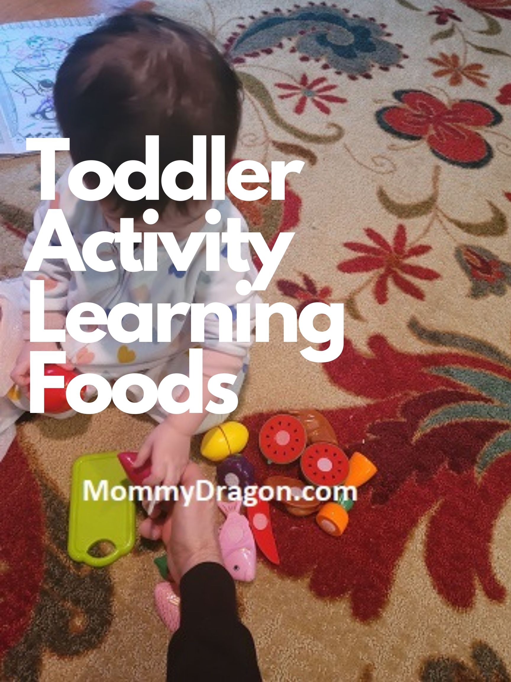 Toddler Activity Learning Foods in Chinese