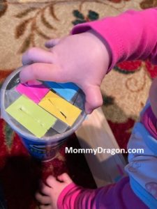 Learn Colors with Pringles Container