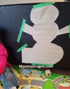 Learn Shapes Sticky Snowman Chinese