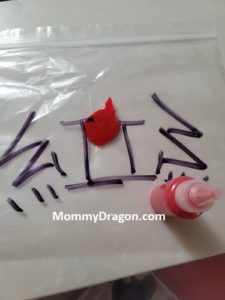 Play with Paint Sensory Chinese Activity